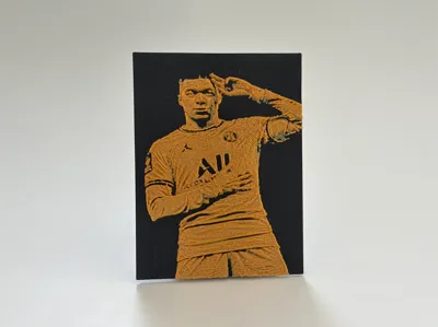 Kylian Mbappé Golden Soccer Champions Edition