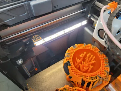 X1 Carbon Interior Light Bar Upgrade