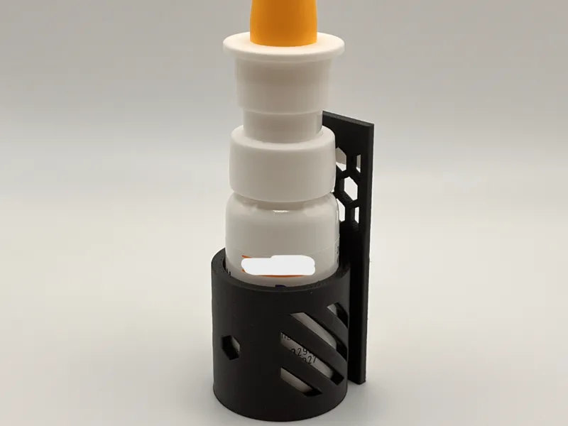 Nasenspray Halterung