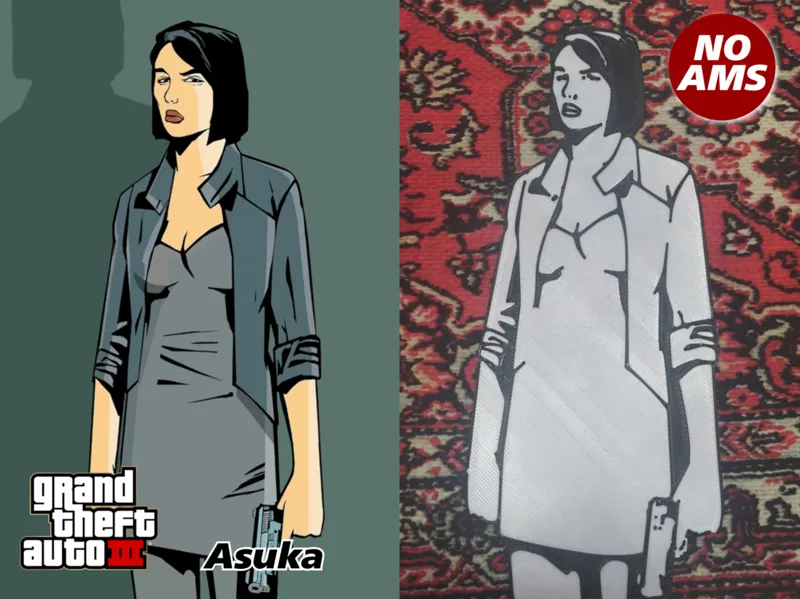 GTA3 Asuka Kasen Lightbox