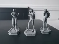 Lot de figurines K-pop Demon Hunters — photo 1