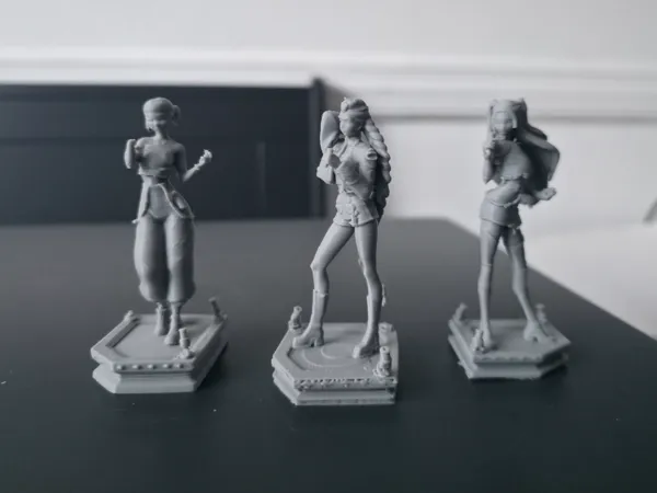 Lot de figurines K-pop Demon Hunters