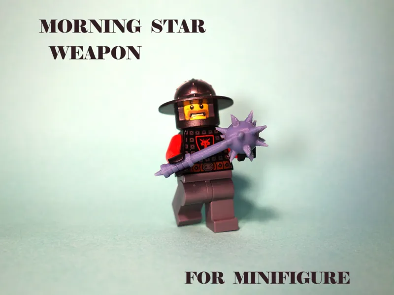 MORNING STAR for Minifigure