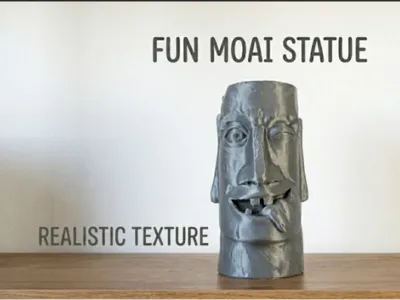 fun moai statue