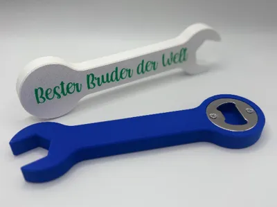 Wrench with Bottle Opener, Best Dad,