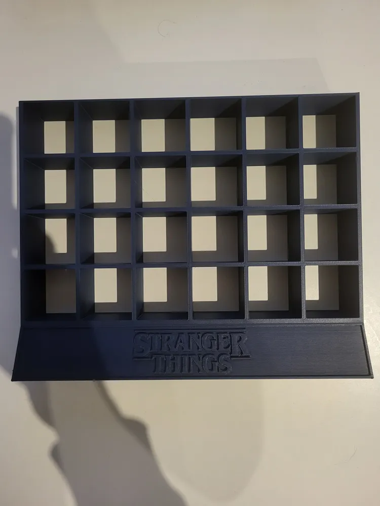 Stranger Things Mini Figures Collection Display Stranger Things Mini Figures Stand – Fan Made - Free 3D Print Model ...