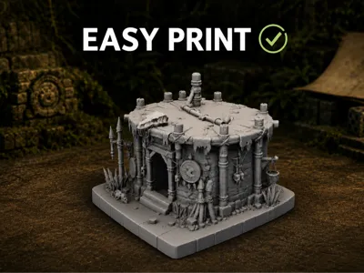 Lizardman Lair — RPG & wargame terrain