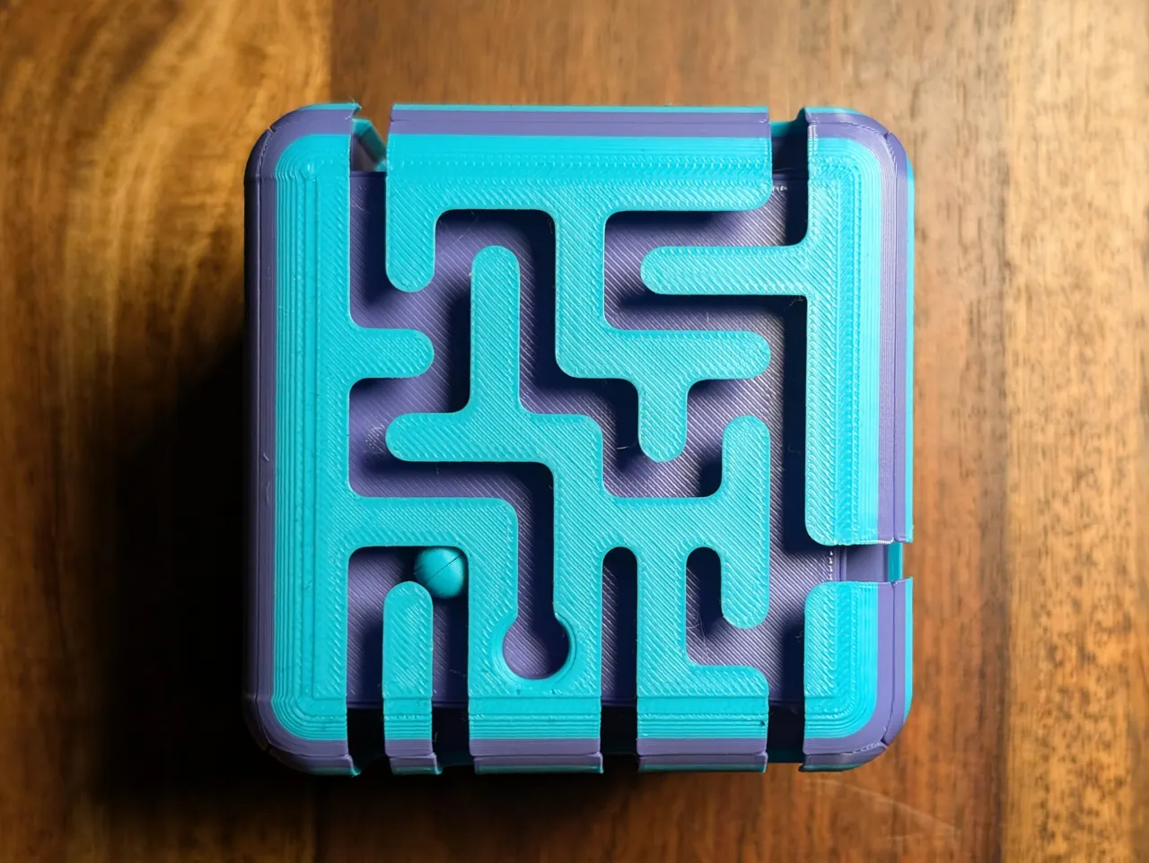 The 3D Maze Cube - A Multiplayer Puzzle Game view 2