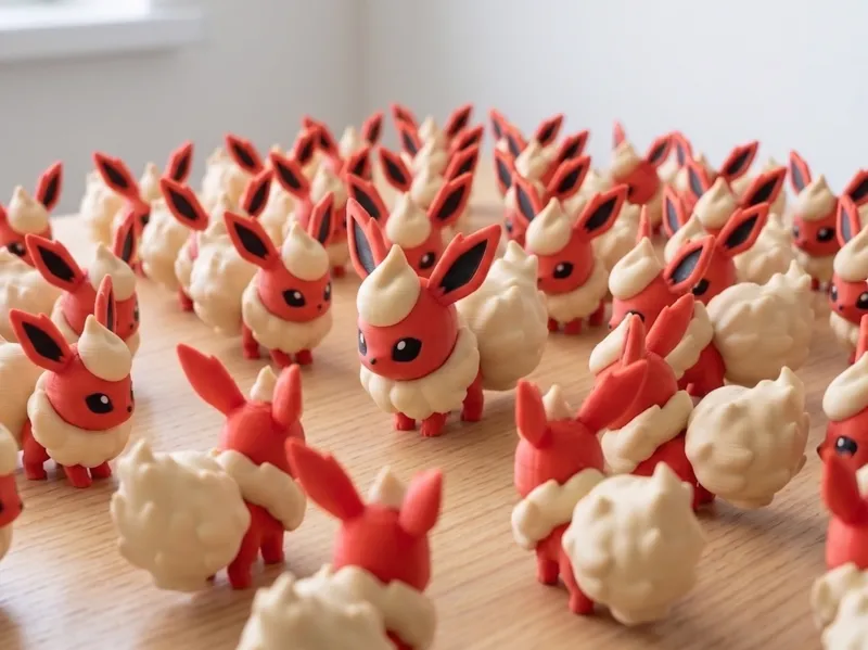 Flareon Pokemon toy
