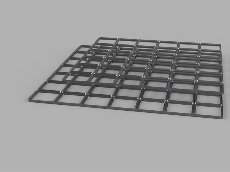 H2D Gridfinity Base Plate 7x7 & 6x6
