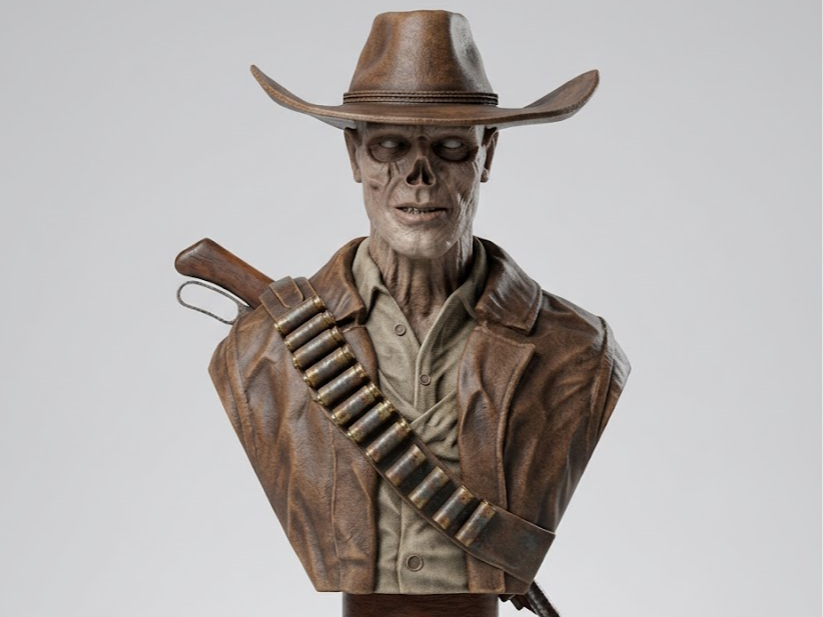 Wasteland Outlaw - Modular Detailed Bust