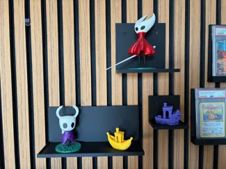 Shelf for acoustic wall - panel