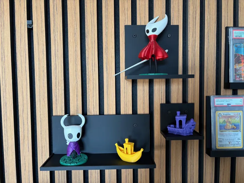 Shelf for acoustic wall - panel
