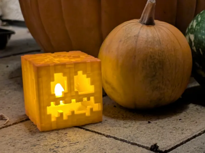 Kleiner Minecraft Kürbis