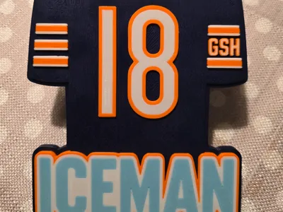 Caleb Williams ICEMAN Hype Chain VERSION 2