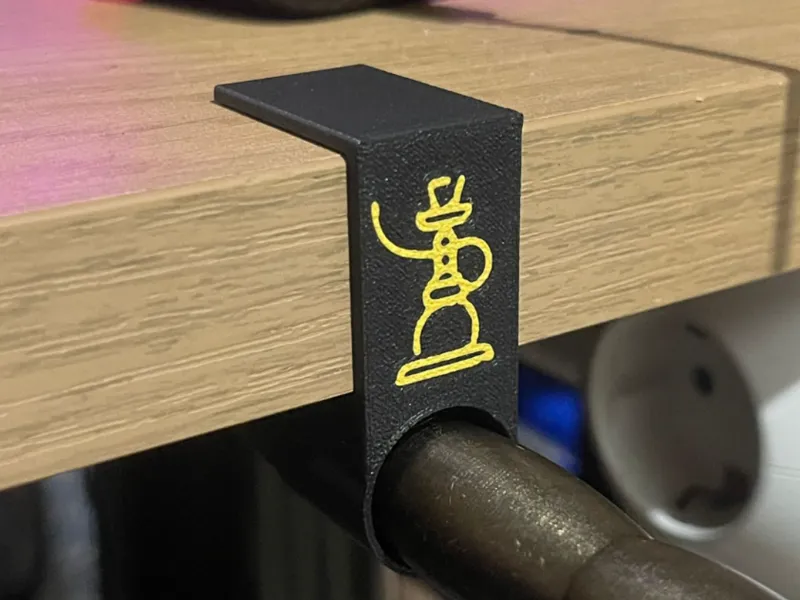 Suporte tubo de shisha 18mm