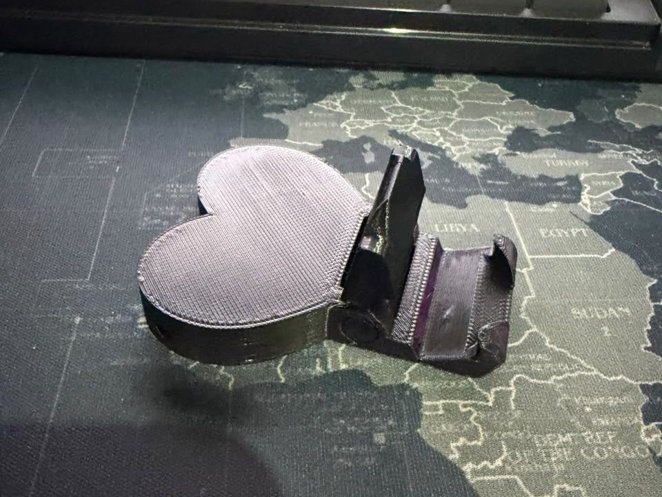 Suporte Celular Abridor de lata chaveiro coração - 1
