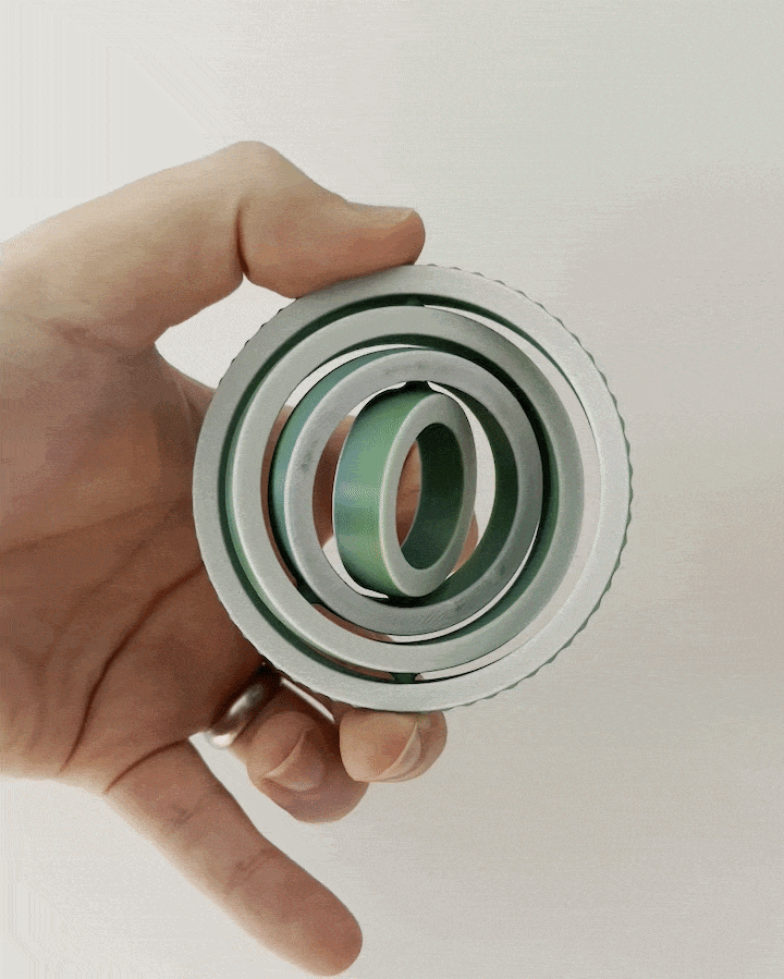 Weighted Gyro (Print-in-Place Fidget)