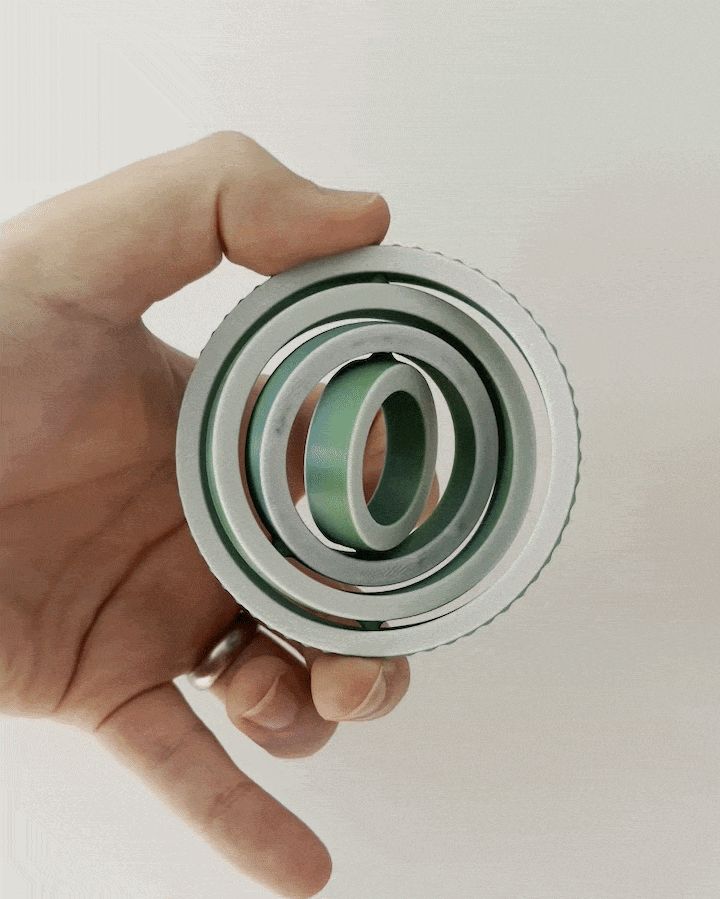 Weighted Gyro (Print-in-Place Fidget)