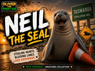 Neil the Seal | Wild Tasmania Creatures