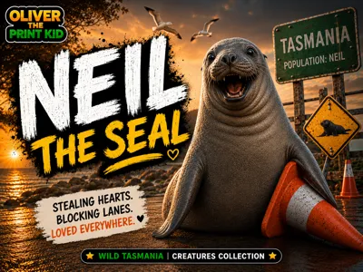 Neil the Seal | Wild Tasmania Creatures