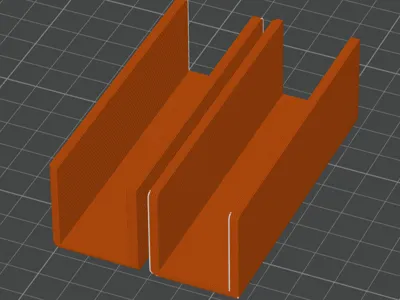 Scale holder for mounting under cabinet 