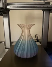 Vase spirale ondulé — photo 4
