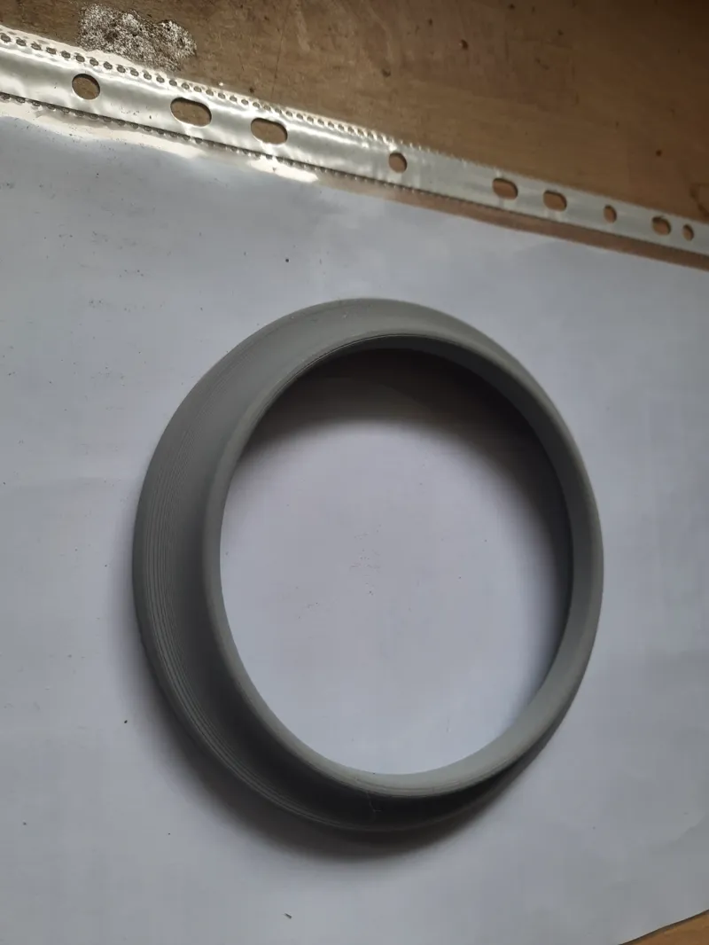 Regenfallrohr Rosette 100 auf 110 mm (Muffe)