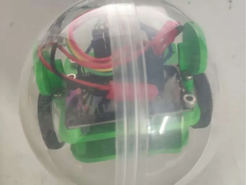 Build an low cost esp32 ball robot