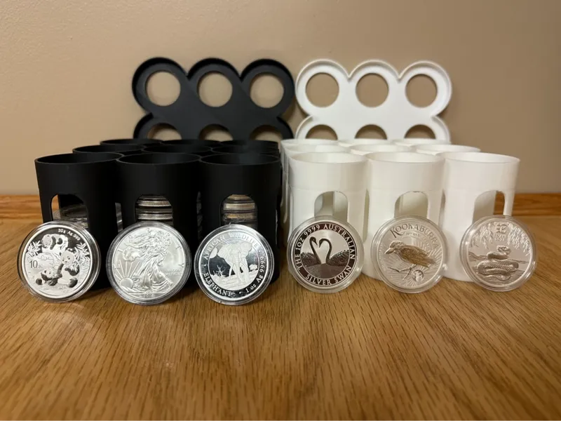 Silver Coin Organizer (up to 90 Silver coins)