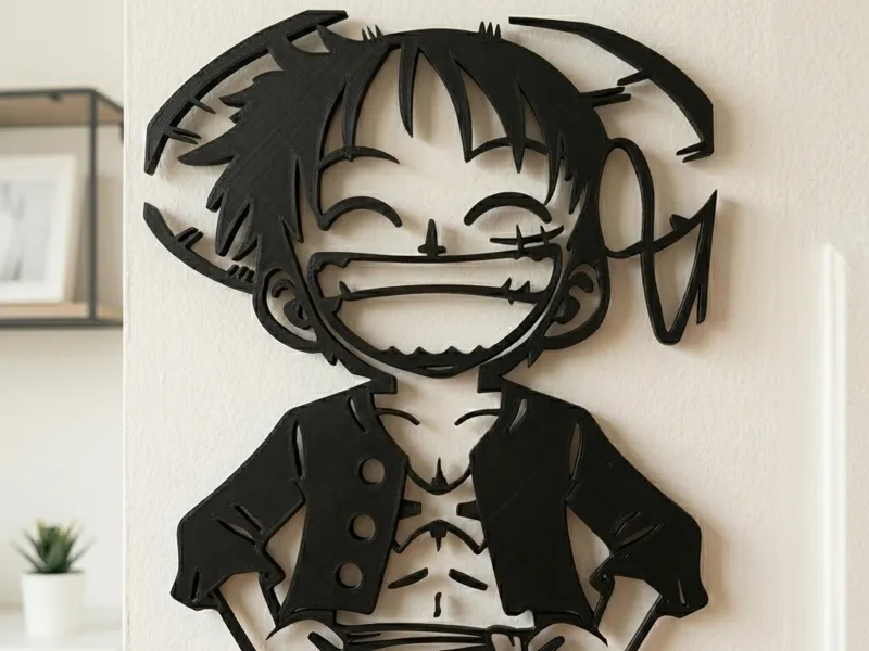 Arte murale luffy