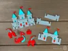 Castle and Dragon Parts (unattached to card)