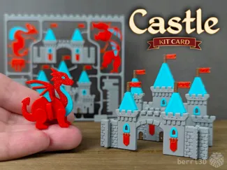 Dragon Castle Kit Card Playset
