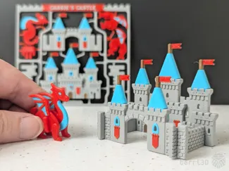 Dragon Castle Kit Card Playset