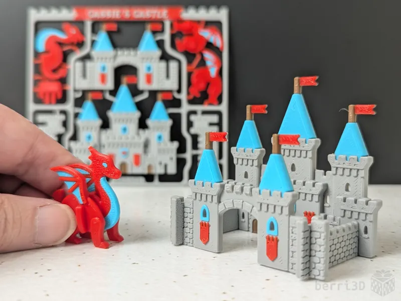 Dragon Castle Kit Card Playset