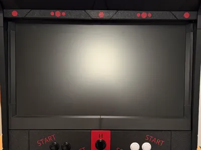 AOC Monitor Bezel for Bar Top Arcade Machine