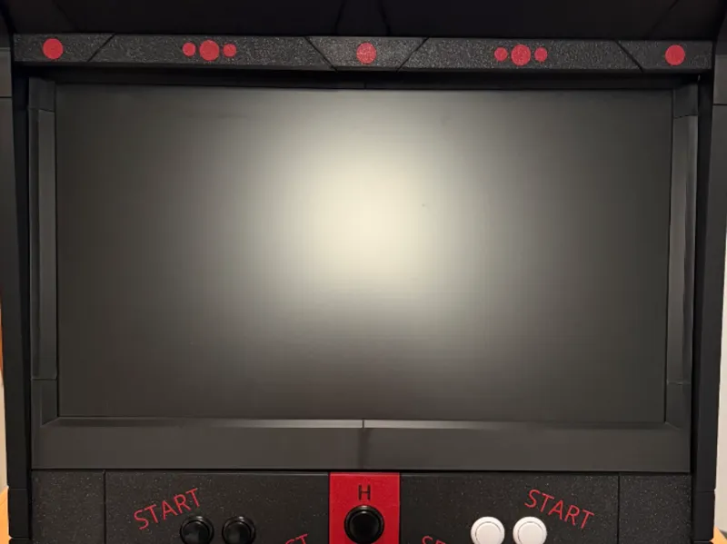 AOC Monitor Bezel for Bar Top Arcade Machine