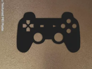 Controller 2D Wall Decor Game Room