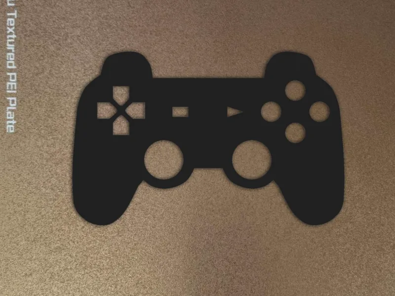 Controller 2D Wall Decor Game Room