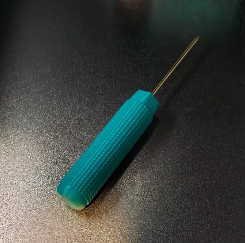 Knurled handle 1/4 inch or 6.35mm hex driver 