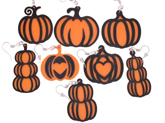 Halloween Earrings pt 2 - Pumpkins 1