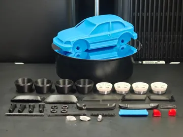 Accesorio para impresora 3D: Honda Civic EK9 Type R — vista de referencia 4