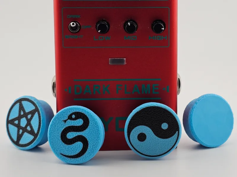 Stompy Guitar/Effect Pedal 10mm Switch Topper