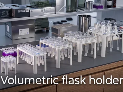 Volumetric / Measuring flask rack