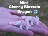 Мини фигурка на дракон Cherry Blossom