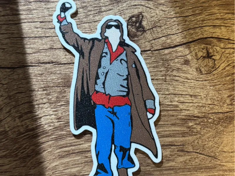 Bender Breakfast Club Magnet (8x3mm magnets)