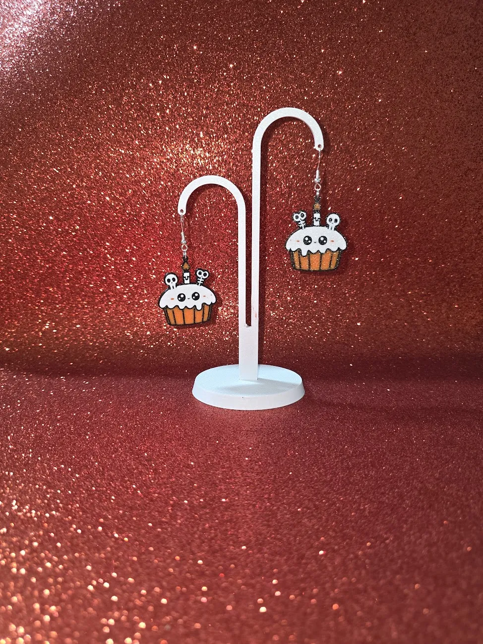 CapHalloween earrings view 3