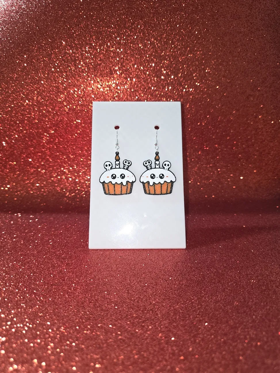 CapHalloween earrings view 2