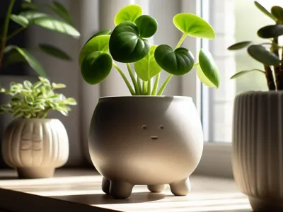 Happy Cauldron Planter