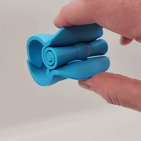 Hair Claw Clip (Print-in-Place) view 2